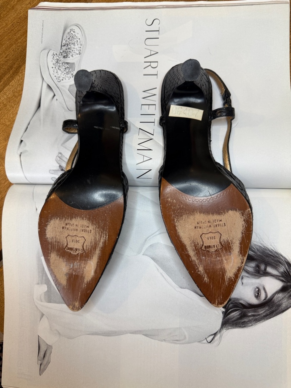 Stuart Weitzman Pointed-Toe Heels - Picture 9 of 13